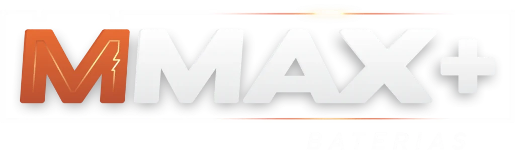 Logomarca da MMAX+ Baterias